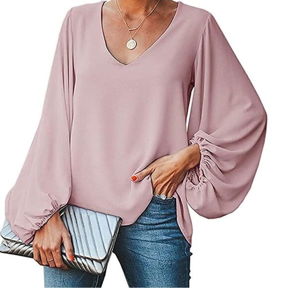 Balloon sleeve top   - Picture 1 of 3